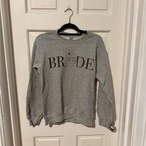 Ring finger BRIDE crewneck sweatshirt